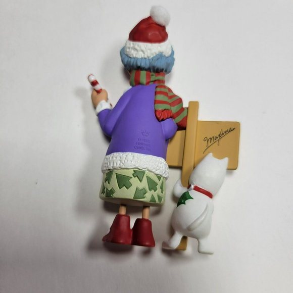 Hallmark Keepsake Ornament 1996 Maxine & Floyd This is as Merry as I Get w/ Box - Picture 4 of 6